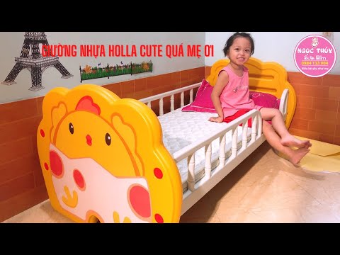 #NTSB Hướng dẫn lắp đặt giường nhựa Holla cho bé yêu!