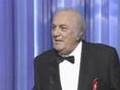 Federico Fellini receiving an Honorary Oscar®