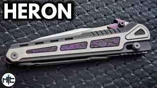 Maxace Heron Folding Knife - Overview & Review