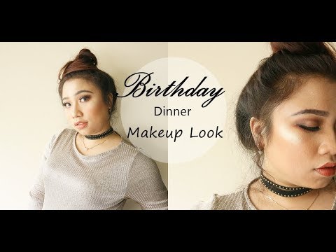 GRWM : Birthday Dinner Makeup Tutorial | Makeup Tutorial #13 - YouTube