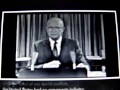 Eisenhower warns us of the military industrial complex