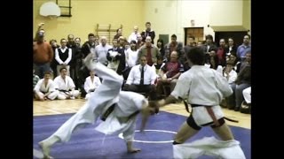 Funny Karate Video - Fighter's Pants FALL down during the Fight! Funny Karate Video - Fighter's Pants FALL down during the Fight!