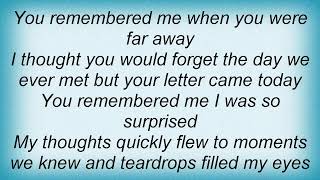 Watch Hank Thompson You Remembered Me video