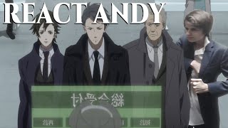 React Andy: Psycho Pass Season 3 Episode 5. Fox Hunting