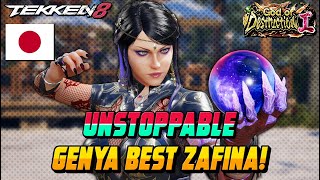 Tekken 8 Unstoppable Zafina Genya Insane Gameplay & Tactics