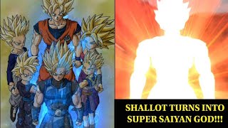 Shallot Turns Into Super Saiyan God In Dragon Ball Legends