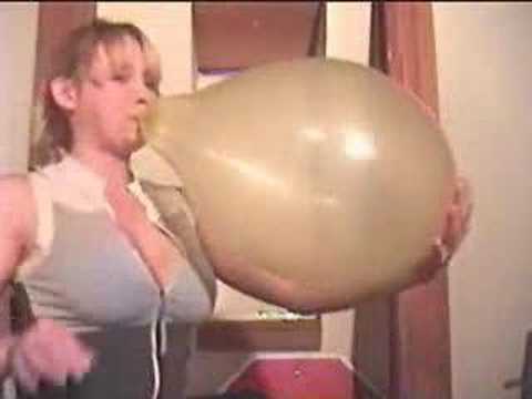 Balloon blow tits