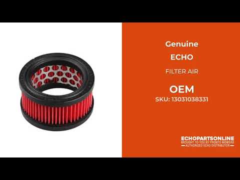 13031038331 - FILTER AIR - ECHO Genuine OEM Part 13031038331 - FILTER AIR - ECHO Genuine OEM Part