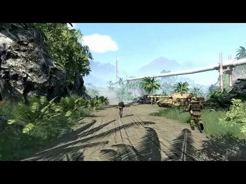 Crysis PC Games Trailer - DX10 Flyby (HD)