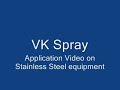 Video Pickling Passivation Paste Gel for Spray on Stainless Steel tank - VK SPRAY