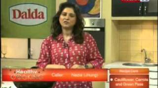 ''Healthy Cooking'' - Ep# CAULIFLOWER, CARROTS & GREEN PEAS Part-1 (21-FEB-2012) Health TV