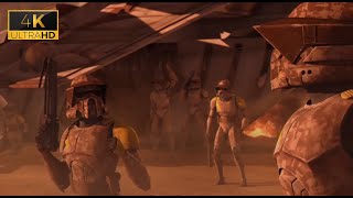 Attack On Geonosis Part 23 Star Wars The Clone Wars Second Battle Of Geonosis 4K