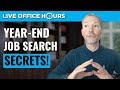 Year-End Job Search Secrets + 14 Day Challenge: Live Office Hours with Andrew LaCivita