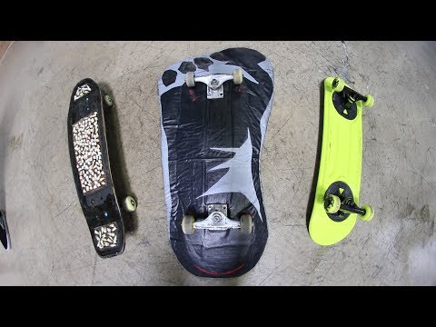 THE 3 WEIRDEST SKATEBOARDS IN THE WORLD