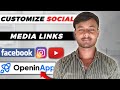 How To Open Link Directly in App |  Customize Social Media Links 2022