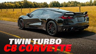 Twin Turbo Cicio Performance C8 Corvette Ride Flyby And Revs