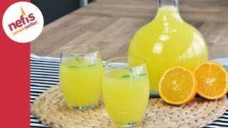 1 Portakal 1 Limon ile Limonata Yapımı | Pratik Limonata Tarifi
