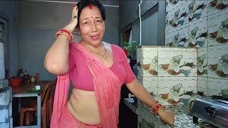 Saree Vlog Kitchen Cleaning Vlog Indian House Wife Cleaning Vlog Jjvlogfood8879