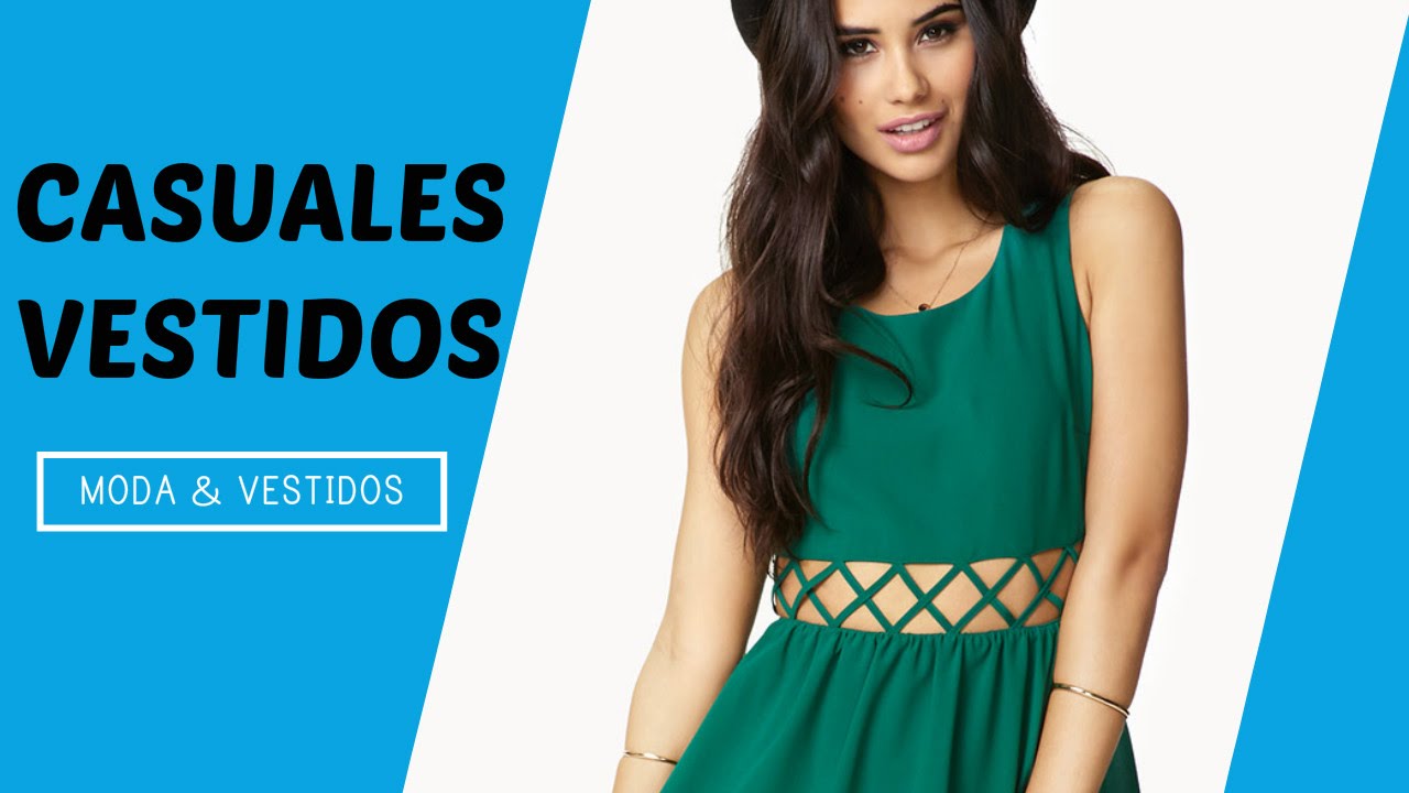 vestidos juveniles casuales