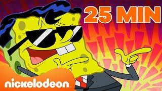 Губка Боб | Самые крутые моменты с Губкой Бобом в 50 минутах! | Nickelodeon (РОССИЯ)