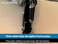Robo-ankle helps strengthen foot muscles