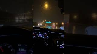 Araba Snap|Volkswagen Passat|Gece|Yağmurlu Hava