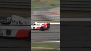 Ayrton Sennas V12 Mclaren Mp47 At Silverstone