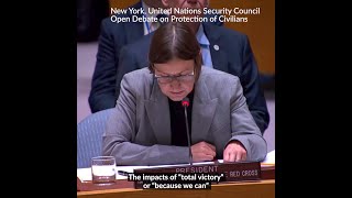 It Is Possible To Protect Civilians In War - Icrc President At Un Security Council, May 2025,