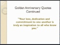 50th Wedding Anniversary Quotes