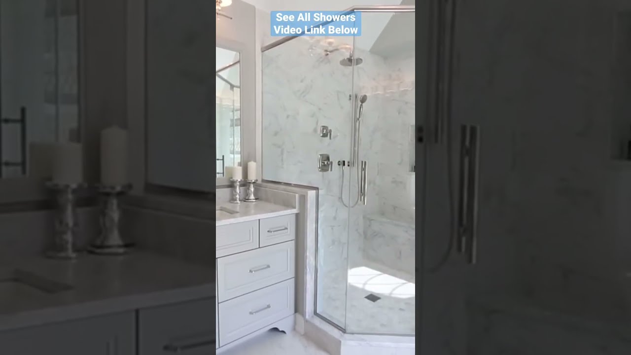 Beautiful Shower Designs - Bathroom Ideas - #shorts #bathroom #bathroomdesign #interiordesign