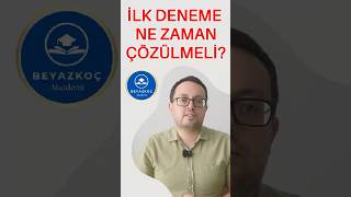 Denemeye Ne Zaman Başlamalısın? Şaşıracaksın Yks 2026