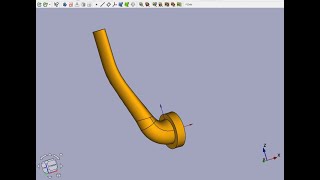 Freecad Часть 90.  Второй Вариант Создания Рычага Из Видео 89