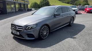 2018 Mercedes E350D V6 Amg Line Estate In Grey For Sale At Castle Motors