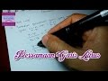 Persamaan Garis Lurus Yang Melalui Dua Titik