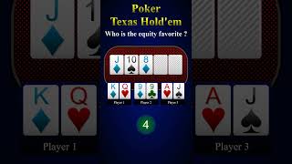 Poker Quiz Who Is The Favorite? F3203