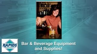 Bar and Beverage Supplies Ordering from RapidsWholesale.com