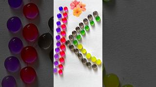 Glowing Color Mix Mesmerizing & Satisfying Paint Mixing Art