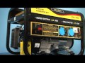 Video Бензиновый генератор Forte FG 3500