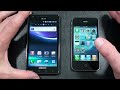 Samsung Infuse 4G vs Apple iPhone 4 "AT&T Face Off"