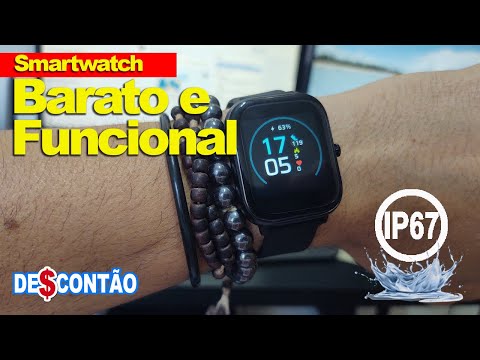 Smartwatch BARATO IP67! Eu aprovei?!