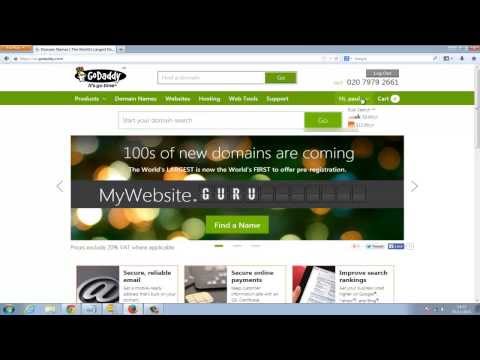 VIDEO : how to point your domain from crazy domains to godaddy cpanel hosting - this tutorial will show your how to update your namesevers for your domain and point them to your godaddy cpanelthis tutorial will show your how to update you ...
