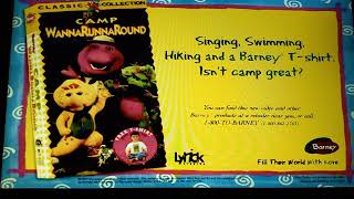 Barney Camp Wannarunnaround - I Love You