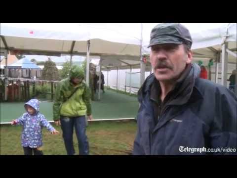 Wet weather doesn't dampen spirits at Hay Festival 2012