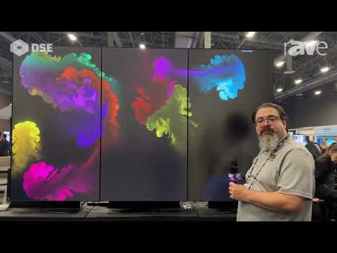 DSE 2023: TSI Touch Demos Interactive PCAP Tile Display With 100 Points of Touch
