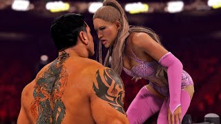 The Animal vs The Diva: Batista and Kelly Kelly Battle it Out in the Ring