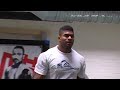 Alistair Overeem training for Brett Rogers
