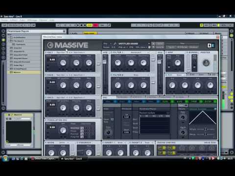 Produce Reese Bassline for Drum and Bass with Massive & Guitar Rig