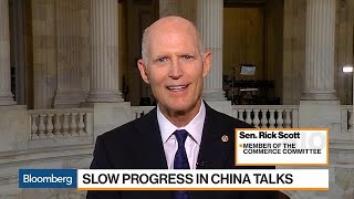 Sen. Rick Scott Doesn't Expect a Trade Deal With China to Happen