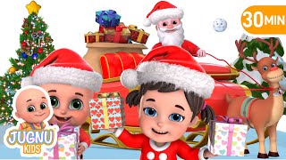 Jingle Bells | Christmas songs for kids | Toy unboxing by Jugnu kids