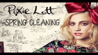 Watch Pixie Lott Spring Cleaning video